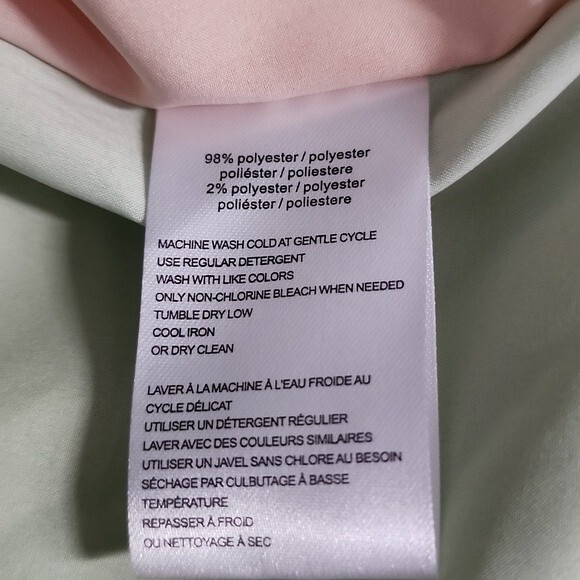 H by Halston Dip Dye Lime Punch Top Size M/L NWT - Picture 16 of 16